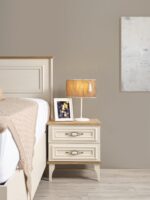 Κομοδίνο VIZYON VZ-109 Gencecix: κομψό κομοδίνο με δύο συρτάρια.