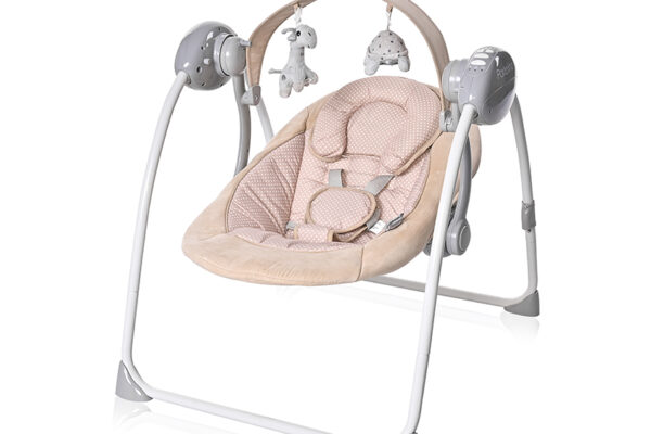 Βρεφικό ρηλάξ κούνια PORTOFINO 2 σε 1 Beige Dots Lorelli Bertoni