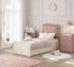 Πολυμορφική βρεφική κούνια Elegance EL-1015 Cilek, λευκή, 80x180cm.