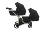 Πολυκαρότσι Διδύμων BRAV Duo 3 in 1 Black Kunert: Διπλό καρότσι για δίδυμα.