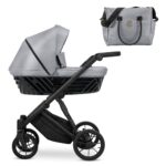 Πολυκαρότσι 3 σε 1 Ivento Black Kunert με δώρο Led Light και θερμός