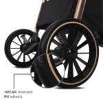 Πολυκαρότσι BIANCA 3 σε 1 Black Lorelli: Καρότσι μωρού 3 σε 1.