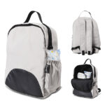 Lorelli BIANCA 3 σε 1: Γκρι τσάντα-καρότσι μωρού με θήκες.