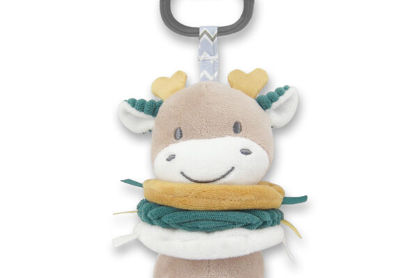 Κρεμαστό λούτρινο παιχνίδι με δόνηση Vibrating Deer Blue Lorelli.