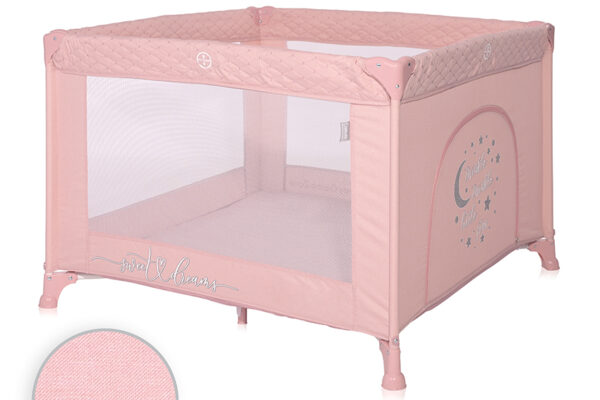 Παρκοκρέβατο Sunny PlayGround Rose Star Lorelli: Ροζ πάρκο για μωρά