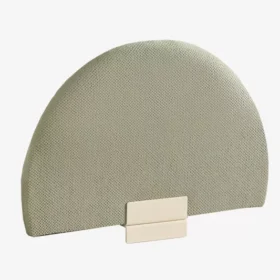 Προστατευτικό Κρεβατιού Nordic 22132 Kupa, ημικυκλικό, με απαλό πράσινο ύφασμα.