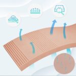 Στρώμα Standard Adeko 120x200 cm με μέτρια σκληρότητα και αερισμό.