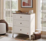 Παιδική συρταριέρα Lapel LA-1201 Cilek: Λευκή συρταριέρα για παιδικό δωμάτιο.