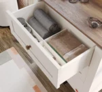 Παιδική συρταριέρα Lapel LA-1201 Cilek: Συρτάρι με πετσέτες και βαζάκια.