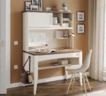 Σύνθεση γραφείου Lapel LA-1101-1102 USB CHARGING Cilek, παιδικό γραφείο με βιβλιοθήκη.