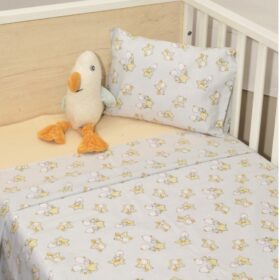 Σετ σεντόνια κούνιας Baby Oliver 3τεμ. με σχέδιο des.210.