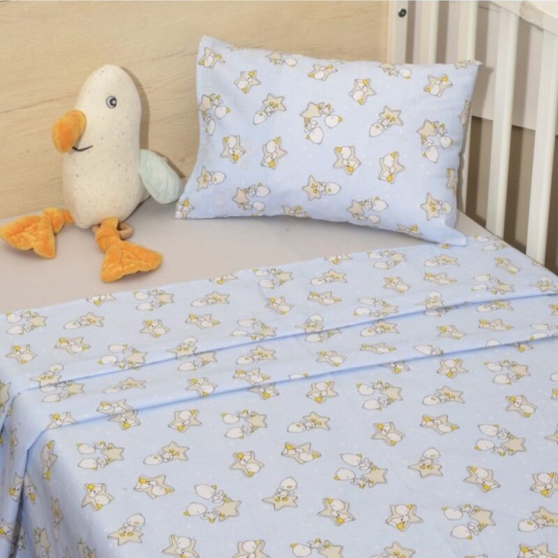 Σετ σεντόνια κούνιας Baby Oliver, βρεφικά σεντόνια 3 τεμαχίων.