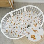 Κατωσέντονο Σαφάρι Ingvart Nika Bed με λάστιχο, μεγάλο μέγεθος.