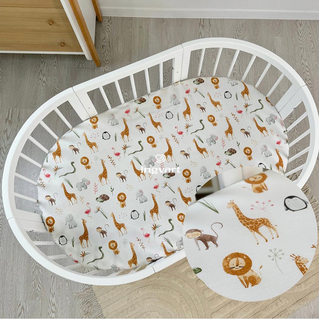 Κατωσέντονο Μεγάλο με λάστιχο Σαφάρι για Nika Bed/Smart Bed Ingvart