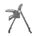 Καρεκλάκι φαγητού Lorelli Shef 3in1 πράσινο δερμάτινο αναδιπλούμενο