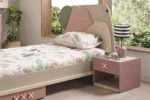 Κρεβάτι Nordic μονό 100x200cm Kupa: Παιδικό κρεβάτι με σχέδιο