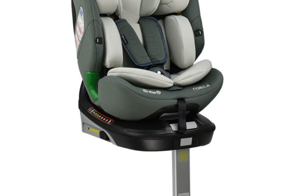 Κάθισμα αυτοκινήτου Nobile i-SIZE 360° Olive Bebe Stars, περιστρεφόμενο.