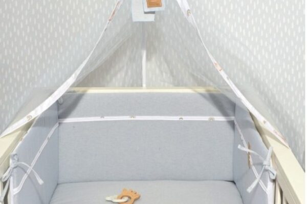 Σετ πάπλωμα και παπλωματοθήκη κούνιας Sophie La Girafe Baby Oliver