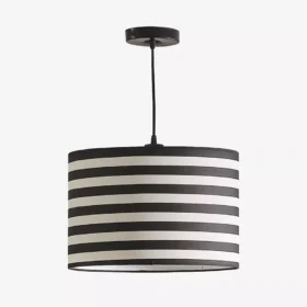 Φωτιστικό οροφής με ριγέ σχέδιο, ιδανικό για κάθε δωμάτιο.