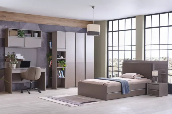 Ντουλάπα Μονόφυλλη Shadow 21851 Kupa: Μοντέρνα ντουλάπα για κάθε υπνοδωμάτιο.