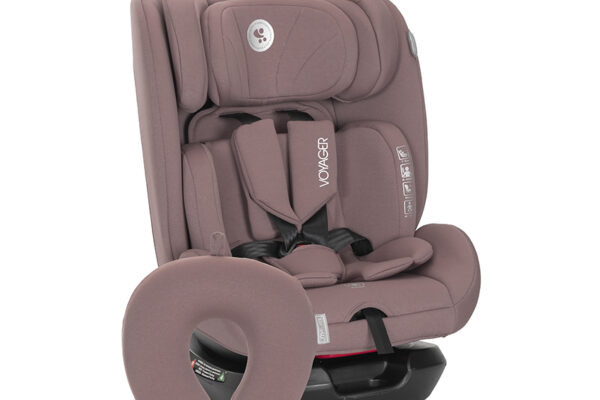 Κάθισμα αυτοκινήτου Voyager i-Size ροζ με μαξιλάρι ταξιδιού