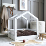 Pet Cozy House Bed M  White με Μαξιλάρα  Luletto - Image 4