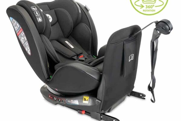 Κάθισμα αυτοκινήτου ARES i-Size Isofix 360° Black Lorelli για παιδιά 0-36kg