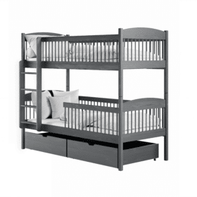 Κουκέτα Luna από μασίφ ξύλο 80x180cm, ιδανική για παιδικό δωμάτιο.