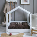 Pet Cozy House Bed M  White με Μαξιλάρα  Luletto - Image 6