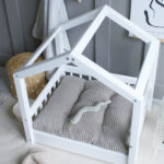 Pet Cozy House Bed M  White με Μαξιλάρα  Luletto - Image 10