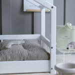 Pet Cozy House Bed M  White με Μαξιλάρα  Luletto - Image 11
