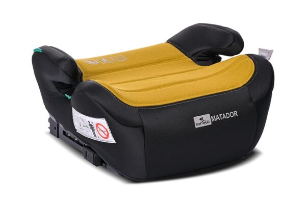 Κάθισμα αυτοκινήτου Lorelli Matador i-Size Isofix 22-36kg, χρώμα Lemon Curry.