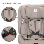 Κάθισμα αυτοκινήτου Voyager i-Size 40-150cm Lorelli με ζώνη ασφαλείας πέντε σημείων.