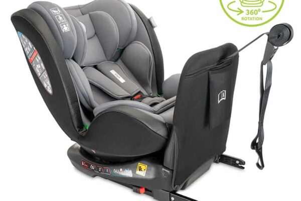Κάθισμα αυτοκινήτου ARES i-Size Isofix 360° Light Grey Lorelli