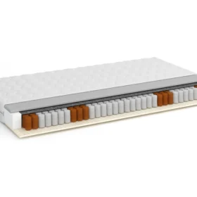 Στρώμα Oslo 80×200 με ανεξάρτητα ελατήρια & latex, μέτριας σκληρότητας.