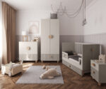 Βρεφικό Κρεβάτι  με  Συρτάρι  Loft  Cashmere   60x120cm  BC10095CA  BabyCute - Image 4