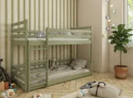 Χαμηλή Κουκέτα Montessori Mini από μασίφ ξύλο Olive 90×200cm (Δώρο 10% Έκπτωση στα Στρώματα) Montessori Mini Greek Χαμηλή Κουκέτα Montessori Mini από μασίφ ξύλο Olive, ιδανική για παιδιά.