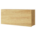 Κρεμαστό ντουλάπι Teen Flex Natural TF-12: Ξύλινο ντουλάπι τοίχου για αποθήκευση.