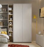 Ντουλάπα 2φυλλη Teen Flex Silk TF-01: Μοντέρνα και πρακτική για εφηβικό δωμάτιο.