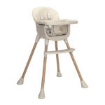Καρεκλάκι φαγητού Vanilla 3in1 Beige Leather Lorelli: Παιδικό κάθισμα 3 σε 1