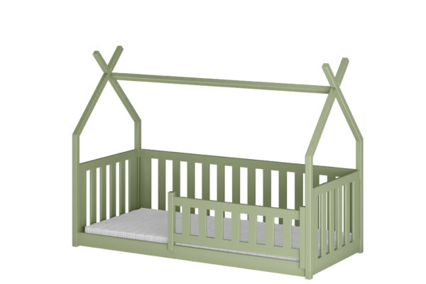 Κρεβάτι Montessori Tipi Bodzio Cashmere 90x200cm από μασίφ ξύλο.