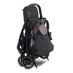 Καρότσι Minori Lorelli ροζ με αυτόματο σύστημα αναδίπλωσης.