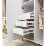 Ντουλάπα Δίφυλλη White & Cappuccino  Veres Monaco - Image 5
