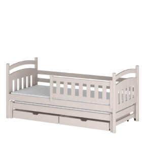 Κρεβάτι καναπές Galaxy με συρόμενο και συρτάρια από μασίφ ξύλο