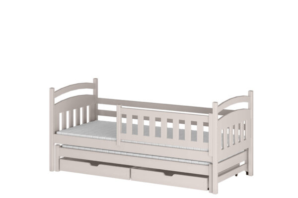 Κρεβάτι καναπές Galaxy με συρόμενο και συρτάρια από μασίφ ξύλο