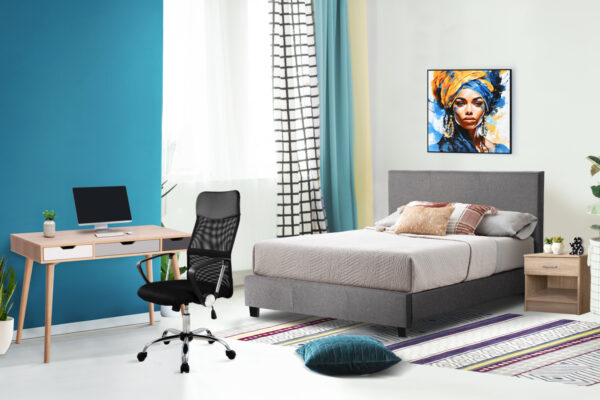 Σετ Φοιτητικό Πακέτο 5ΤΕΜ 9996728: Γραφείο, καρέκλα, κρεβάτι και διακόσμηση