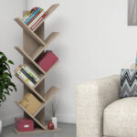 Βιβλιοθήκη Liana 0533969 σε λευκό χρώμα, ιδανική για το σπίτι.