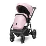 Πολυκαρότσι 2 σε 1 Arizo Baby Pink Eco Leather Kunert - Image 3
