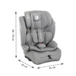 Κάθισμα αυτοκινήτου Rio Isofix I-Size Lorelli, 76-150cm, 9-36kg, για ασφάλεια.