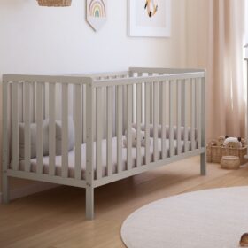 Βρεφικό κρεβάτι Bambi Cashmere 70x140cm με αποσπώμενα κάγκελα BabyCute